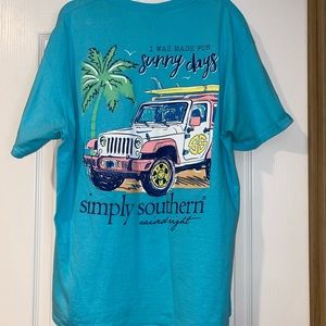 Simply Southern jeep t-shirt